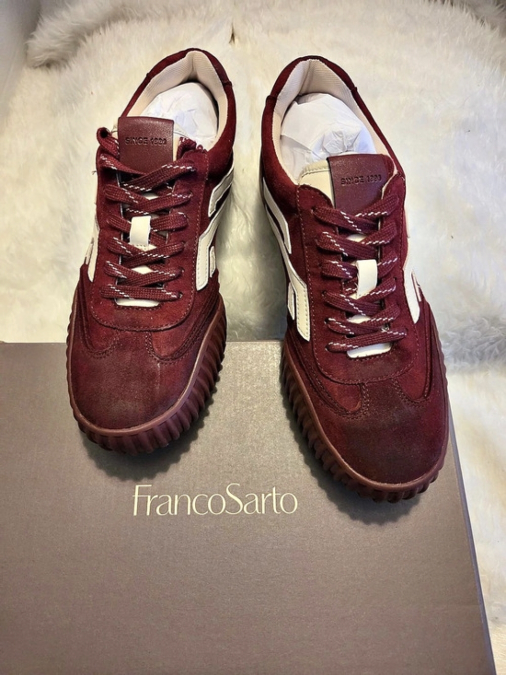 Franco Sarto Flexa Sienna Sneaker Burgundy US 8